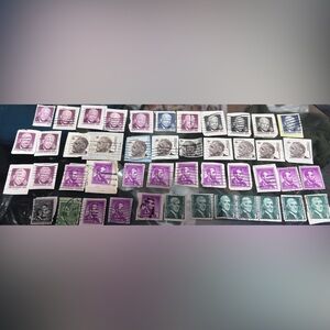Vintage U.S. Postage Stamps Collection presidents